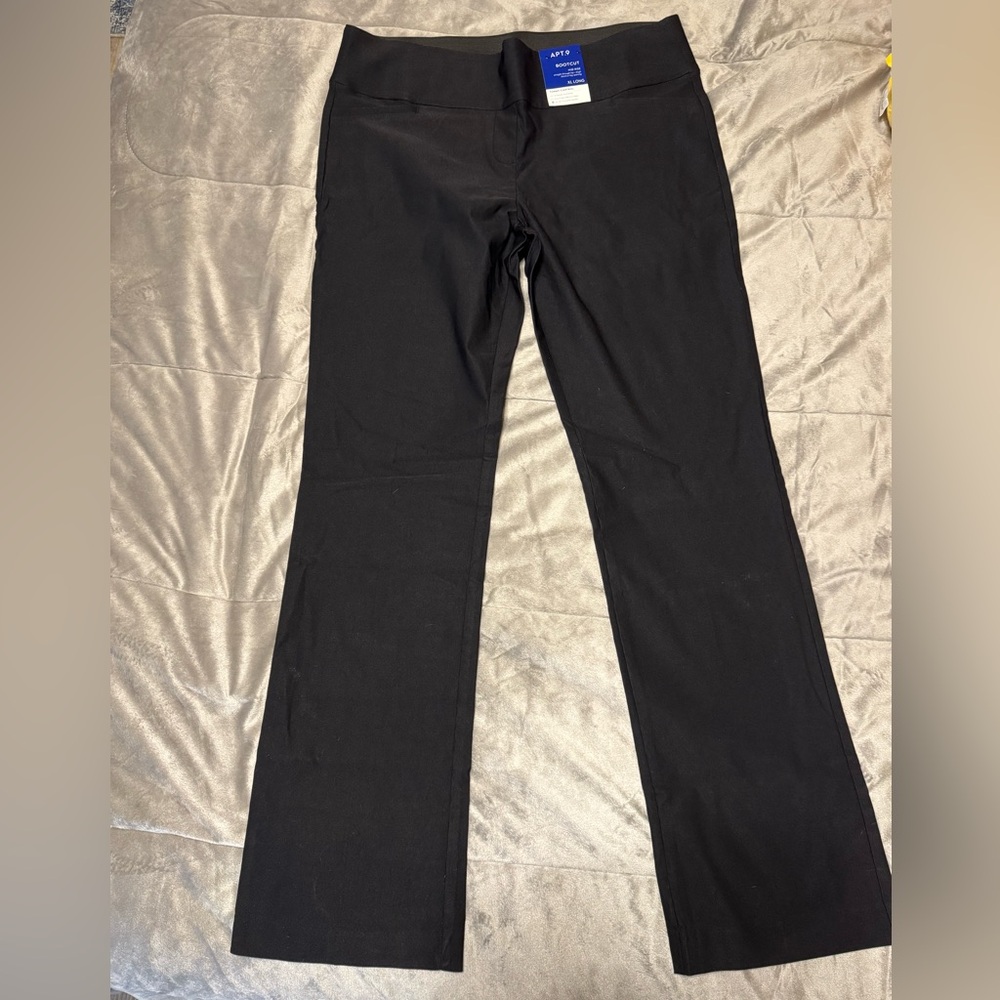 Apt. 9 Black XL LONG Bootcut Pants